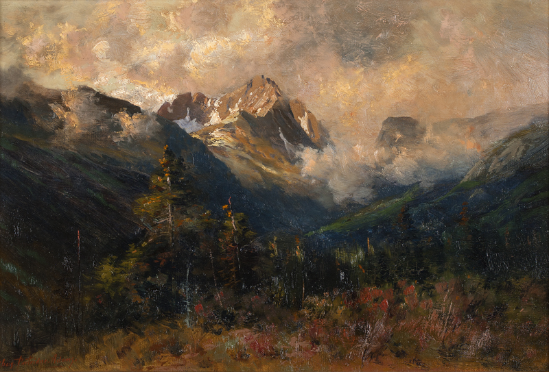Mountain landscape likely San