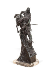 'MOUNTAIN MAN' BRONZE, AFTER F