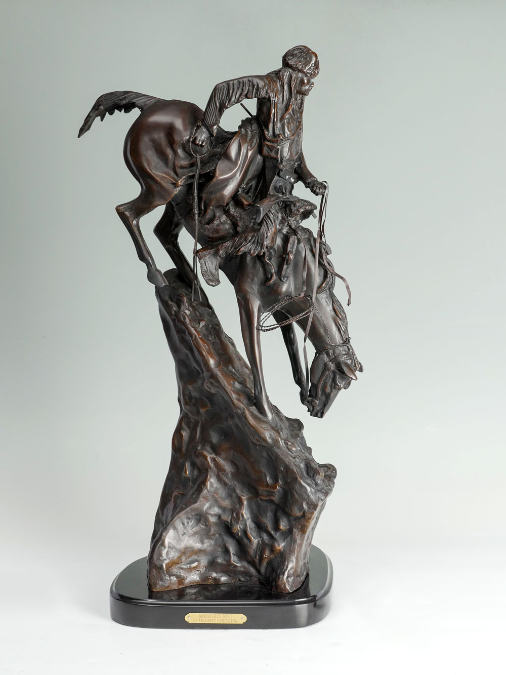 MOUNTAIN MAN BRONZE AFTER