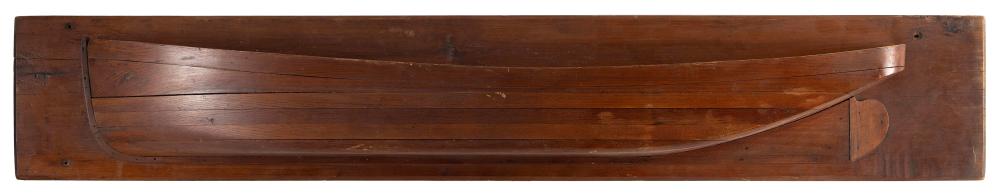 MOUNTED BUILDER’S HALF HULL MODEL