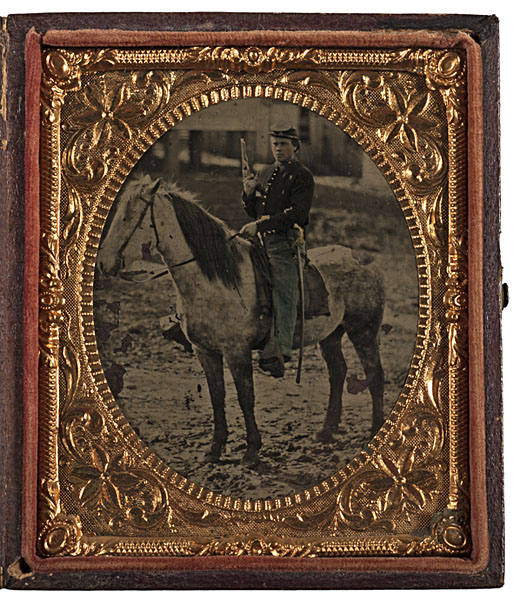 Mounted Cavalry Trooper Outdoor