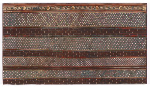 MOUNTED CEREMONIAL TAPIS