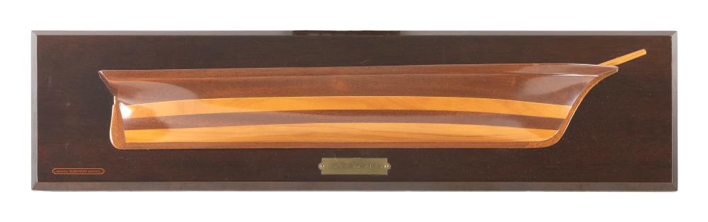 MOUNTED DECORATIVE HALF HULL