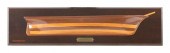 MOUNTED DECORATIVE HALF HULL M