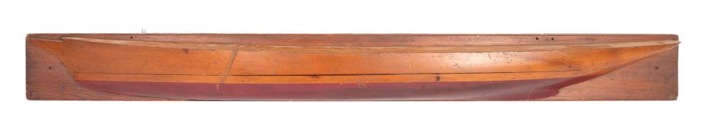 MOUNTED HALF HULL MODEL 19TH