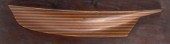 MOUNTED HALF HULL MODEL LATE 1