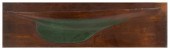 MOUNTED HALF HULL MODEL OF A S
