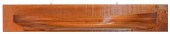 MOUNTED HALF HULL MODEL OF A S