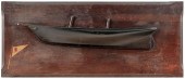 MOUNTED HALF HULL MODEL OF THE
