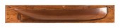 MOUNTED HALF HULL MODEL OF A M