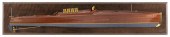 MOUNTED HALF HULL MODEL OF THE