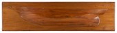 MOUNTED HALF HULL MODEL OF A S