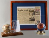 MOUNTED NEW YORK METS 1987 DRE