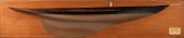 MOUNTED PRESENTATION HALF HULL