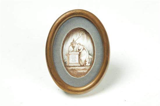 MOURNING JEWELRY.  Probably