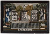 MOURNING NEEDLEWORK DATED 1840