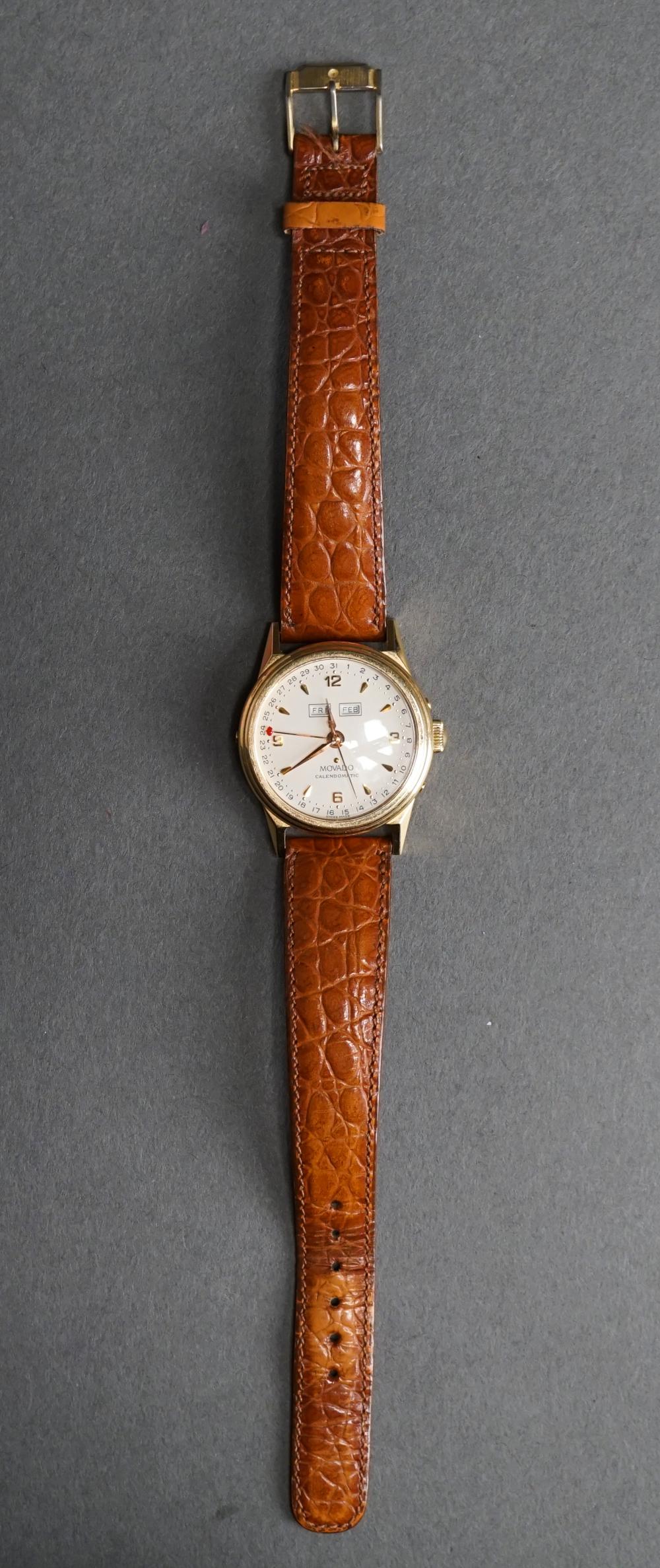 MOVADO 18-KARAT YELLOW-GOLD