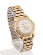MOVADO 18K TRIPLE DATE MOON PH