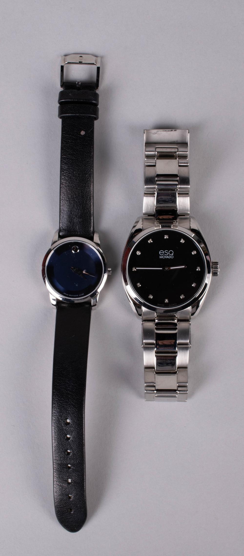 MOVADO 'ESQ' STAINLESS STEEL