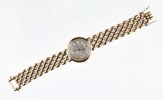 Movado gold wristwatch 15 jewels