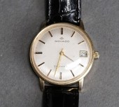 MOVADO KINGMATIC S 14-KARAT YE