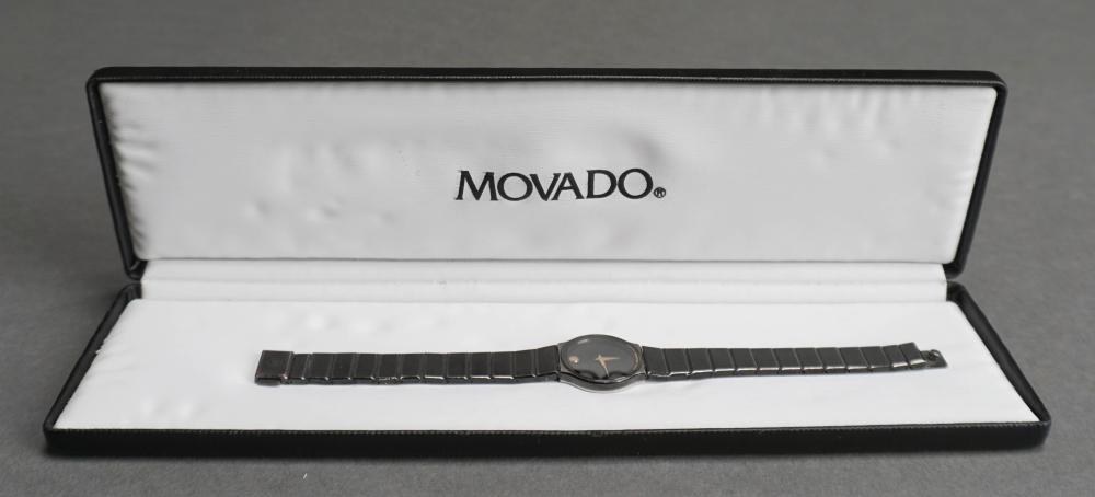 MOVADO MUSEUM WATCH, WITH