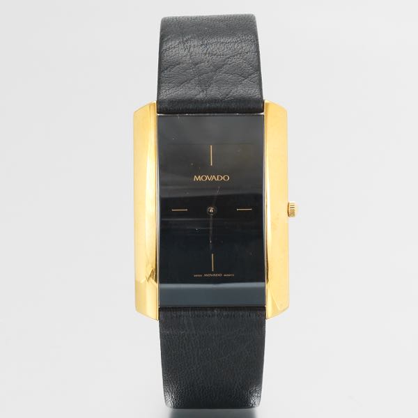 MOVADO OVERSIZED TANK WRISTWATCH 29
