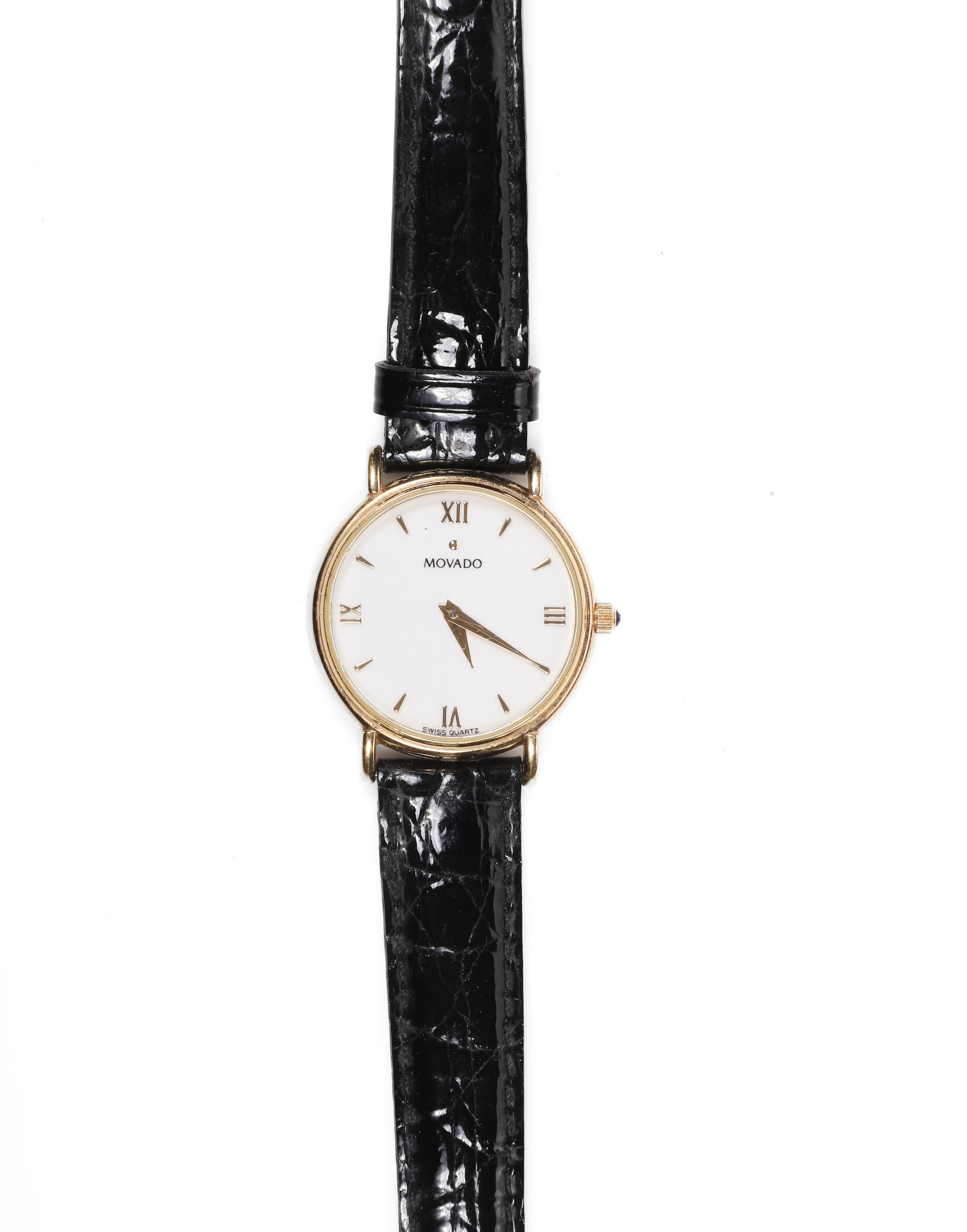 Movado quartz wristwatch, water