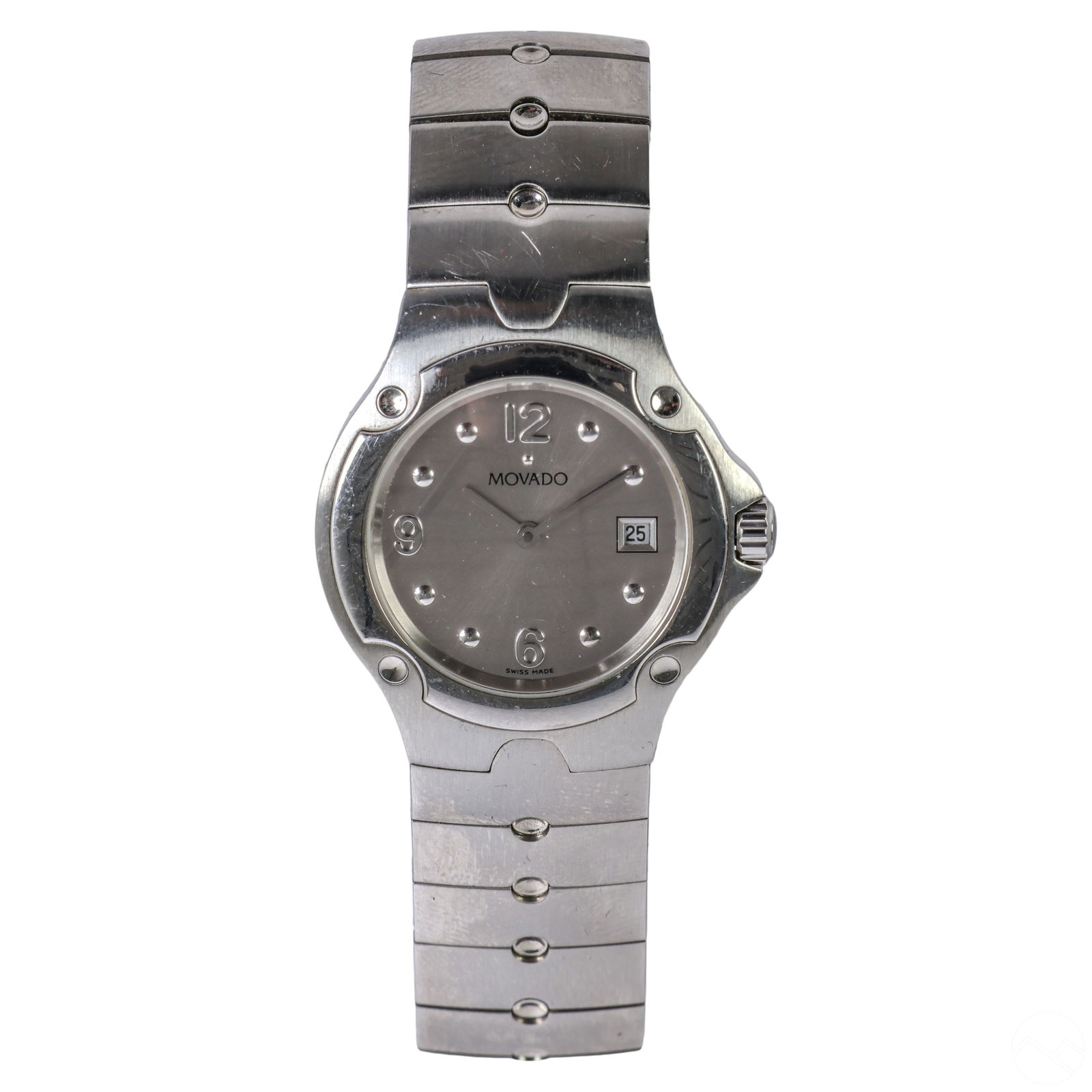 MOVADO STAINLESS STEEL SPORTS