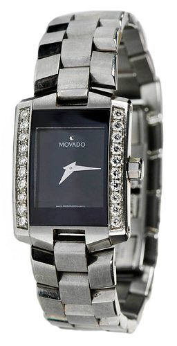 MOVADO STAINLESS STEEL WATCH31 x