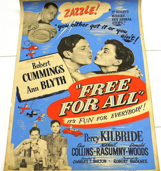 Movie poster advertising 1949