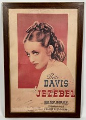 MOVIE POSTER "BETTE DAVIS IN J