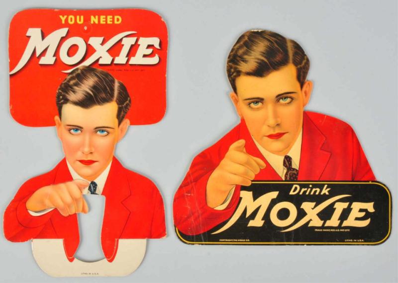 Moxie Bottle Display & Easel-Back