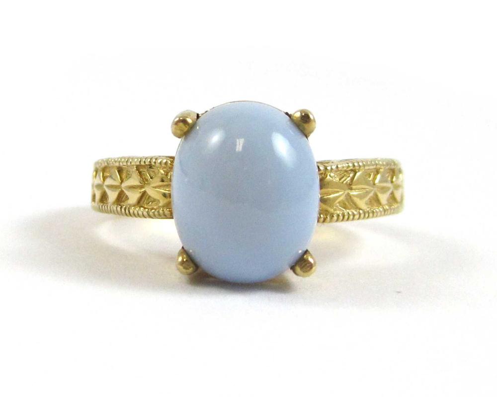MOZAMBIQUE BLUE OPAL AND FOURTEEN