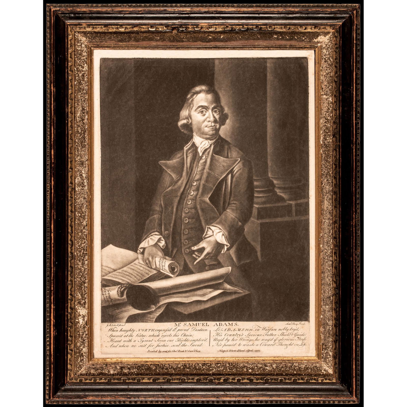 MR. SAMUEL ADAMS, APRIL 1775,