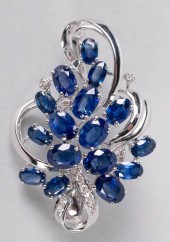 MRS. POWELL'S 6.9 CARAT SAPPHI