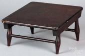 MT. LEBANON SHAKER FOOT STOOL,
