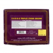 M.T.H. 2-8-8-8-2 TRIPLEX STEAM