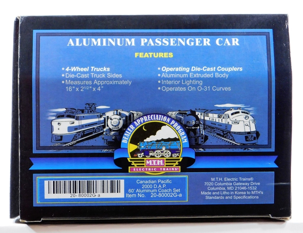 MTH DAP CANADIAN PACIFIC 2000 DAP