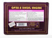 MTH DM&IR GP38-2 #205 DIESEL E