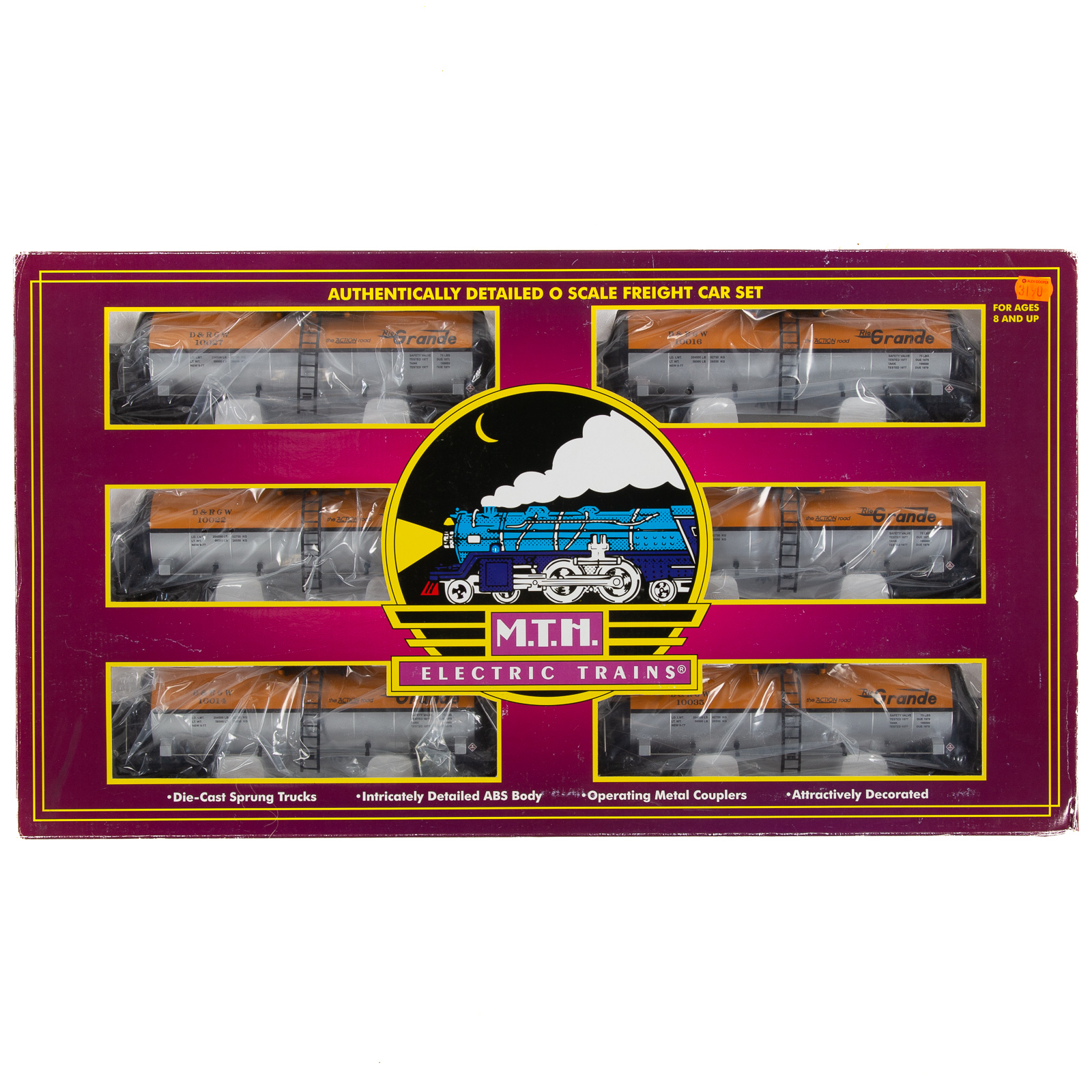 M.T.H. FREIGHT SIX CAR SET Denver