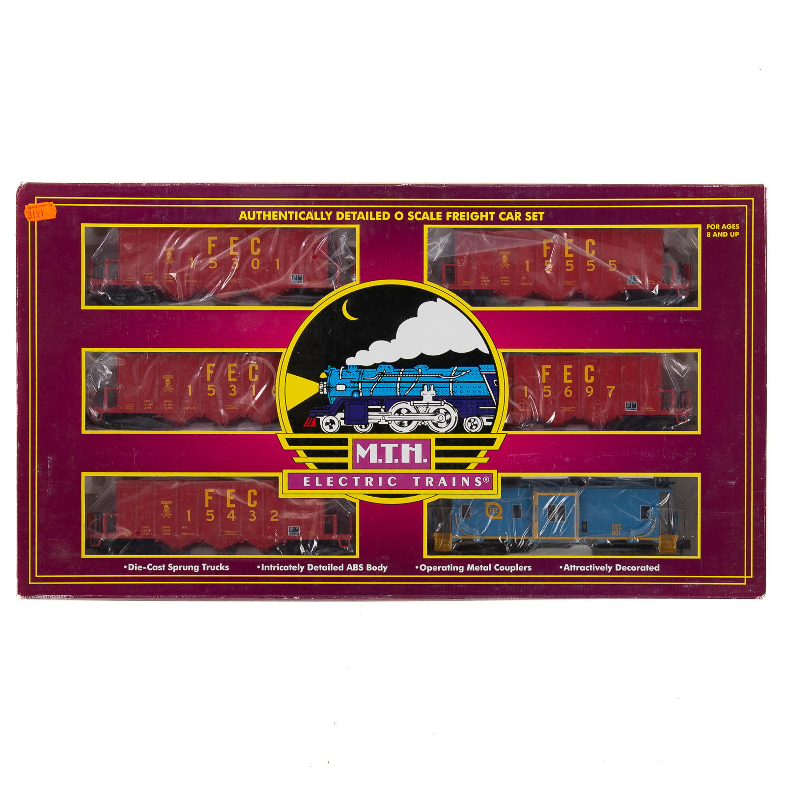 M.T.H. FREIGHT SIX CAR SET