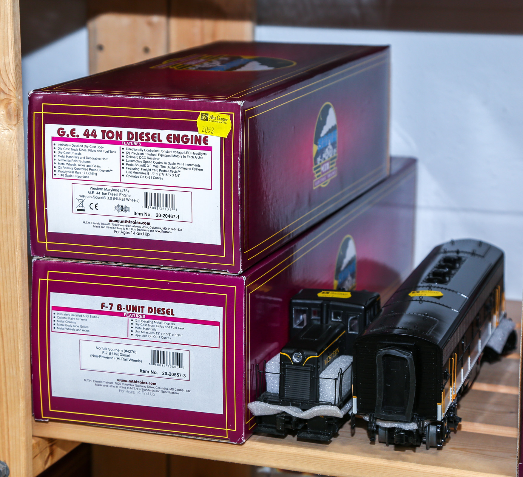 MTH G.E. 44 TON DIESEL ENGINE;