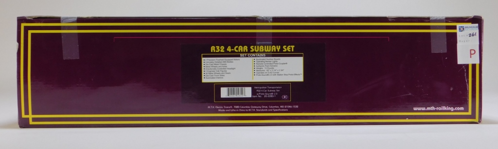 MTH METRO TRANSPORTATION R32 4