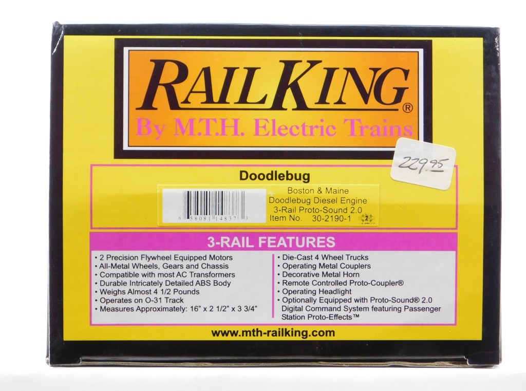 MTH RAIL KING BOSTON MAINE