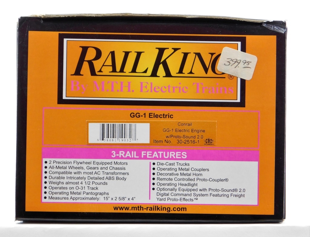 MTH RAIL KING CONRAIL GG-1 ELECTRIC