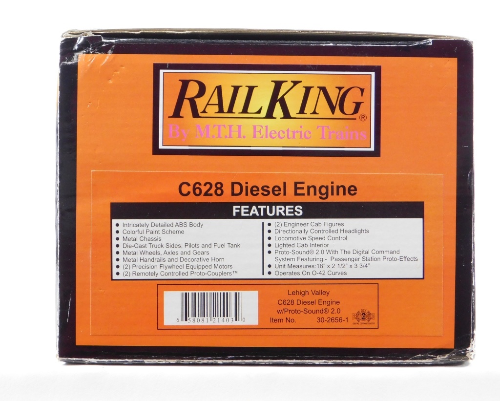 MTH RAIL KING LEHIGH VALLEY C628