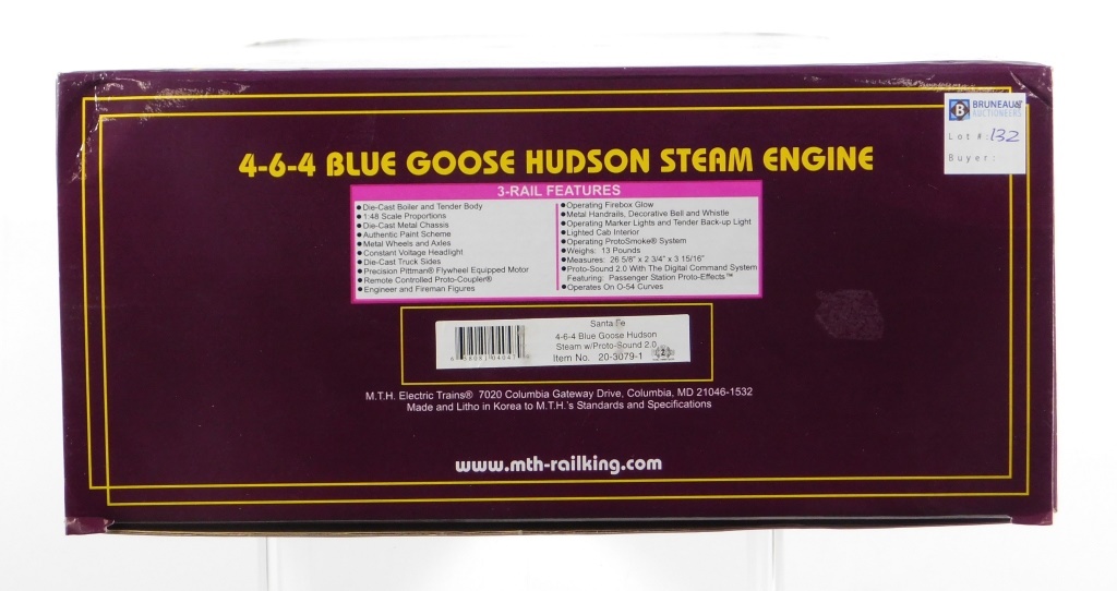 MTH SANTE FE 464 BLUE GOOSE