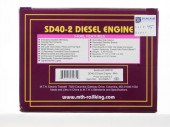 MTH SEABOARD SD40-2 #8013 DIES