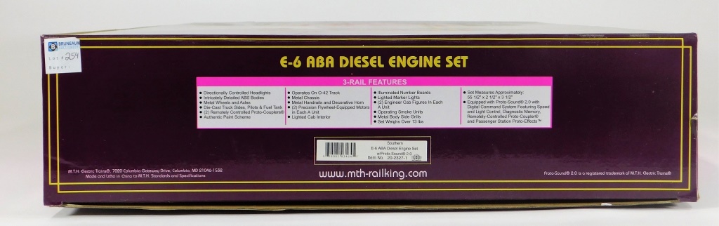 MTH SOUTHERN E-6 ABA DIESEL